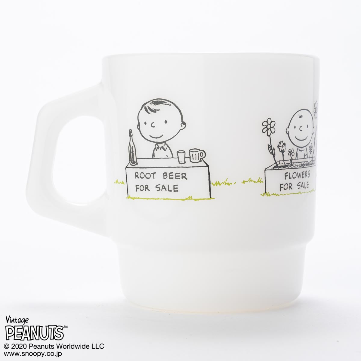 Fire-King スタッキングマグ Peanuts [FOR SALE] – Fire-King Japan