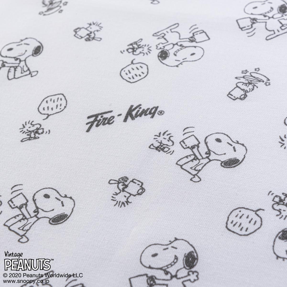 Fire-King スタッキングマグ Peanuts フレンチトースト