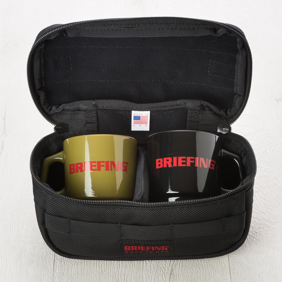Fire-King BRIEFING スタッキングマグ&ケース