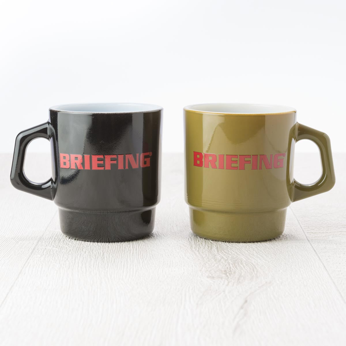 Fire-King BRIEFING スタッキングマグ&ケース
