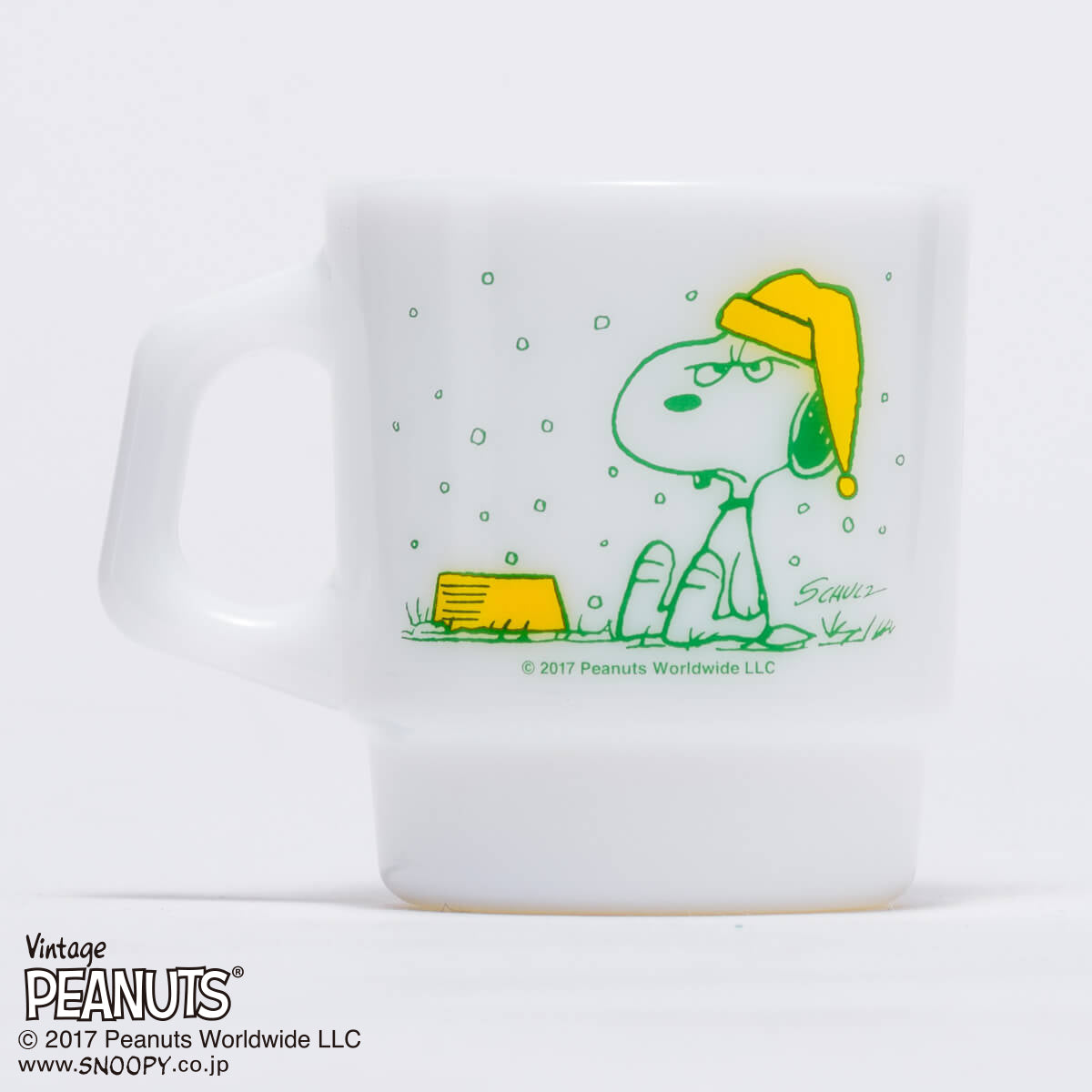 Fire-King スタッキングマグ Peanuts フレンチトースト