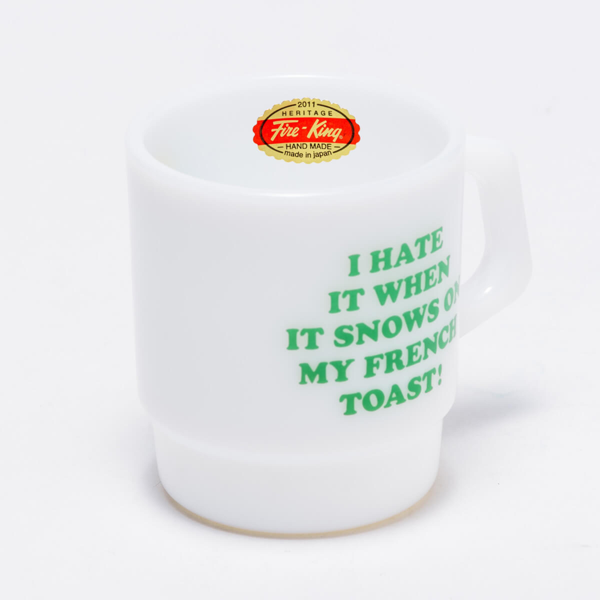 Fire-King スタッキングマグ Peanuts フレンチトースト