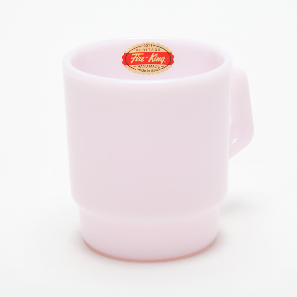 Fire-King スタッキングマグ ローザイト