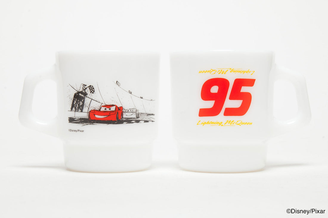 Fire-King スタッキングマグ CARS 3 [ライトニング・マックィーン]