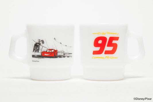Fire-King スタッキングマグ CARS 3 [ライトニング・マックィーン]