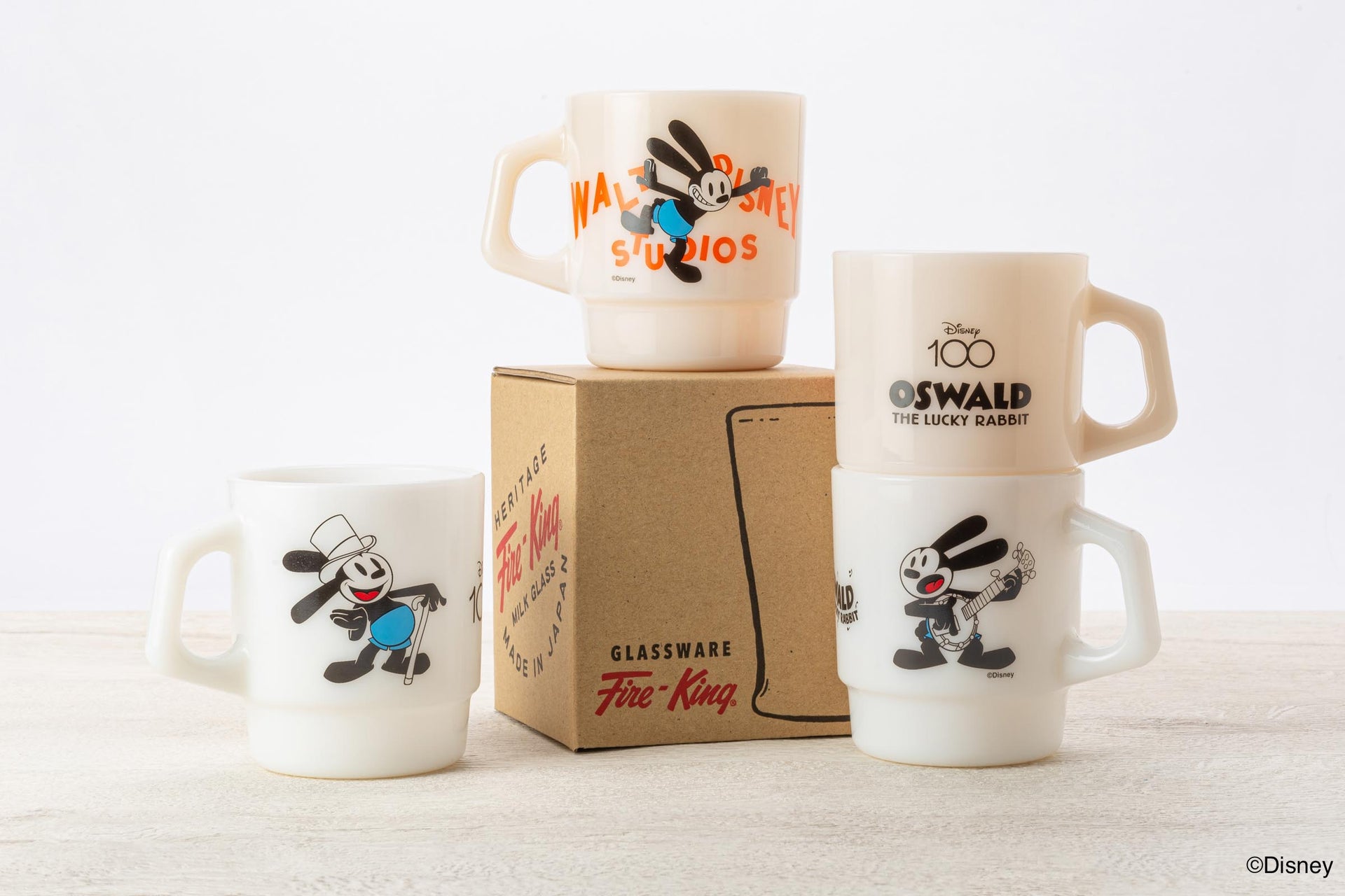 オズワルド・ザ・ラッキー・ラビット」の Disney100 限定スタッキング  
