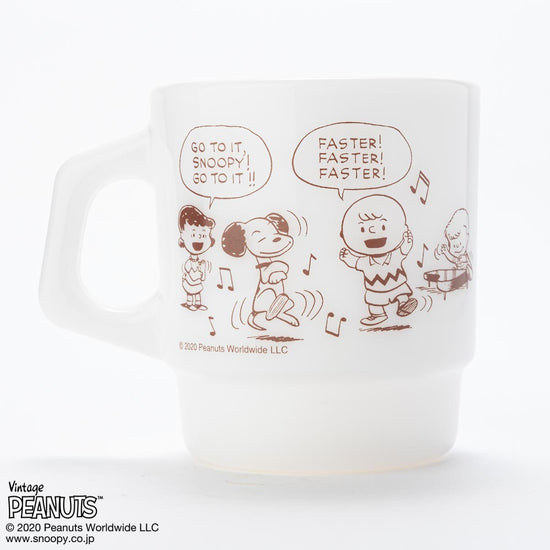 Fire-King スタッキングマグ Peanuts [70 YEARS]