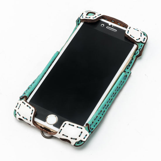 Fire-King iPhone 6/6sレザーケース by OJAGA DESIGN