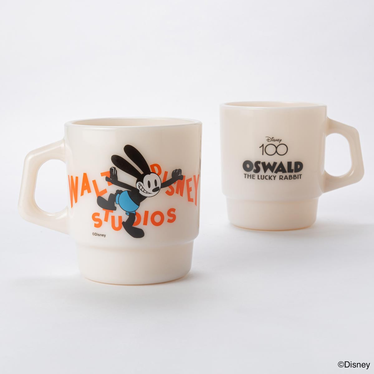 Fire-King スタッキングマグ Oswald the Lucky Rabbit [Disney100