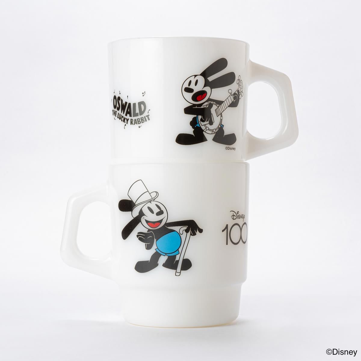 Fire-King スタッキングマグ Oswald the Lucky Rabbit [Disney100 OSWALD] ホワイト –  Fire-King Japan ONLINE STORE