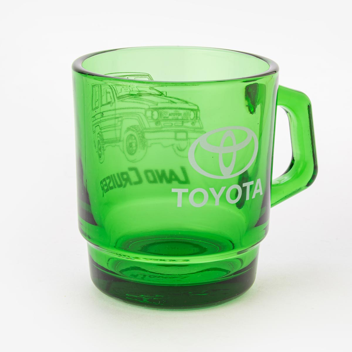 LAND CRUISER × Fire-King スタッキングマグ “OUTLINE” フォレストグリーン【2026年2月上旬お届け予定】