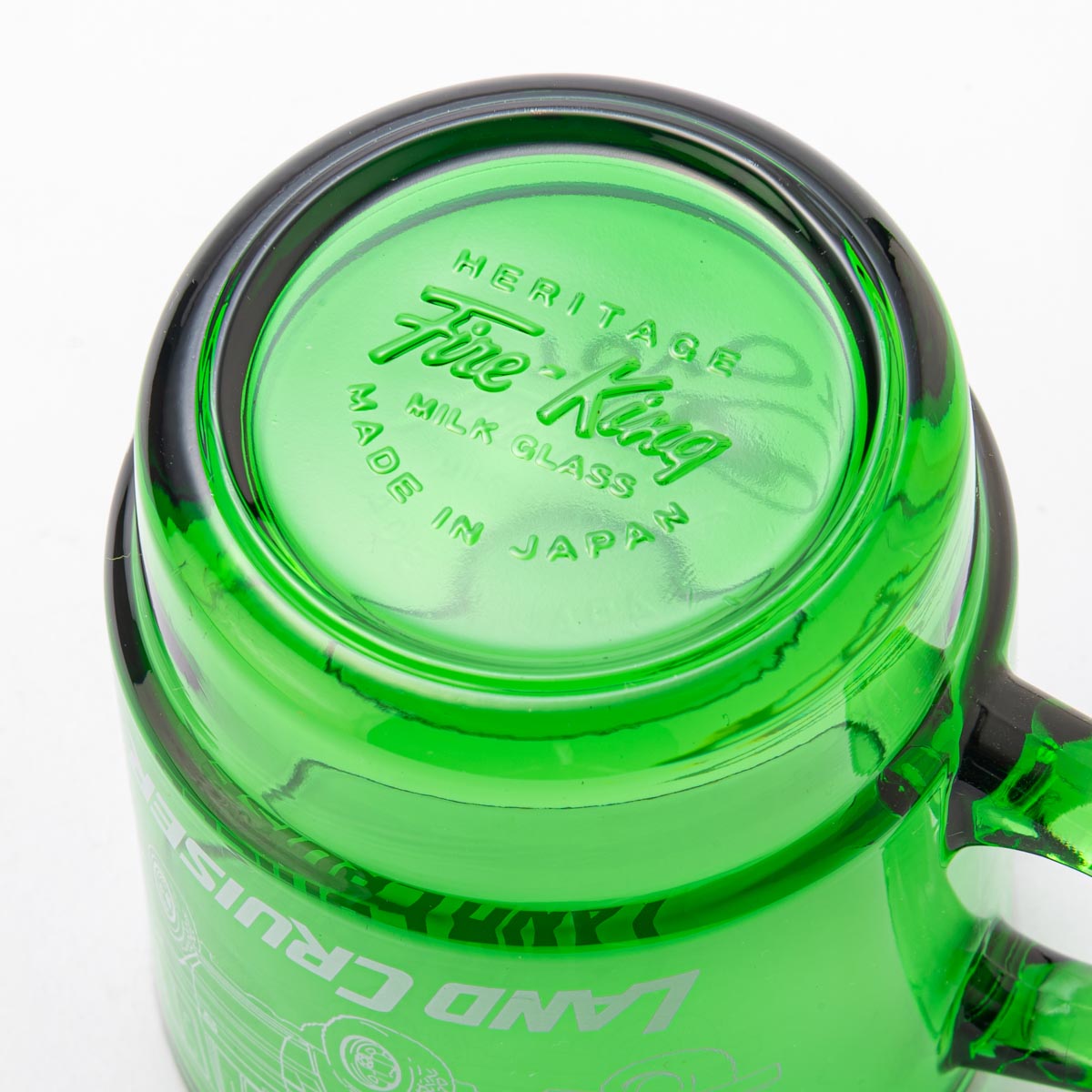 LAND CRUISER × Fire-King スタッキングマグ “OUTLINE” フォレストグリーン【2026年2月上旬お届け予定】