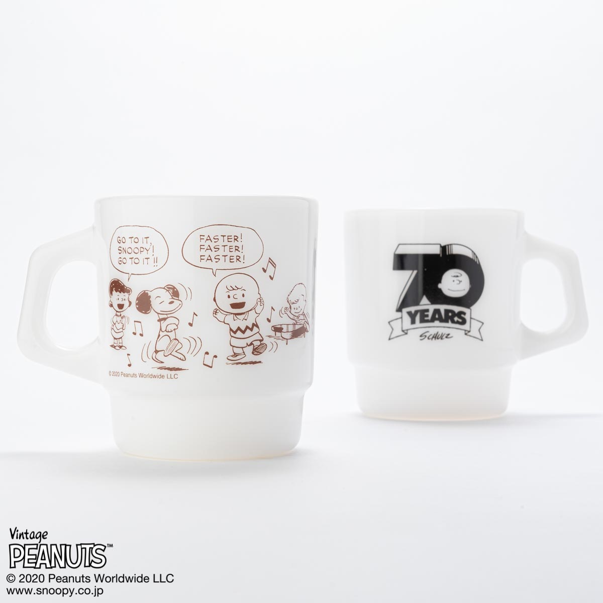 Fire-King スタッキングマグ Peanuts [70 YEARS] – Fire-King Japan