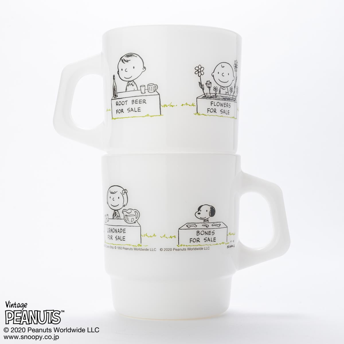 Fire-King スタッキングマグ Peanuts [FOR SALE]