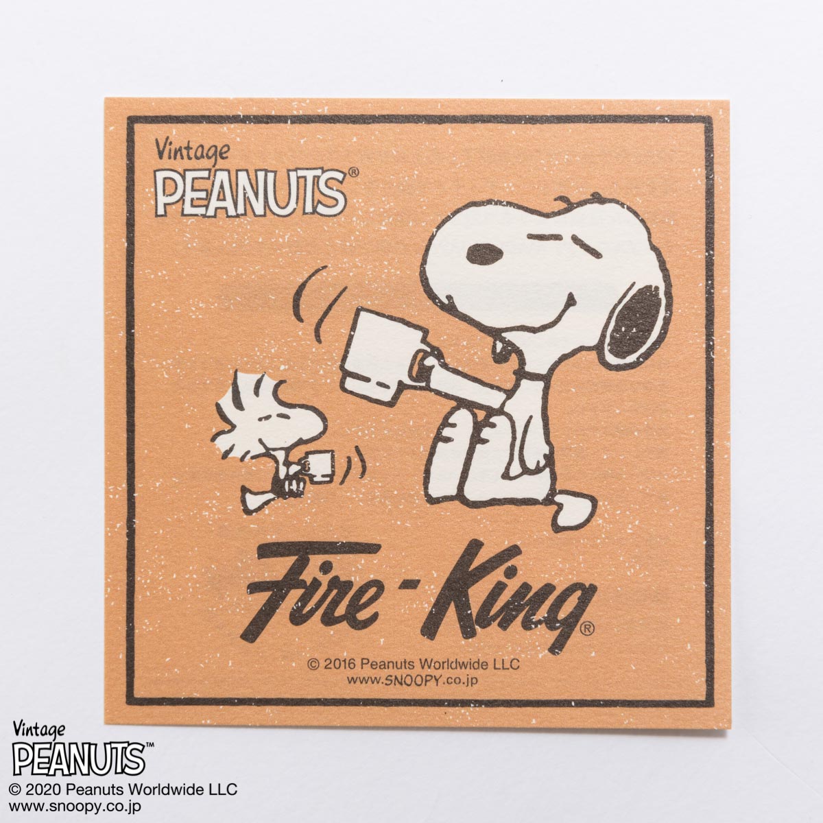 Fire-King スタッキングマグ Peanuts レッドバロン