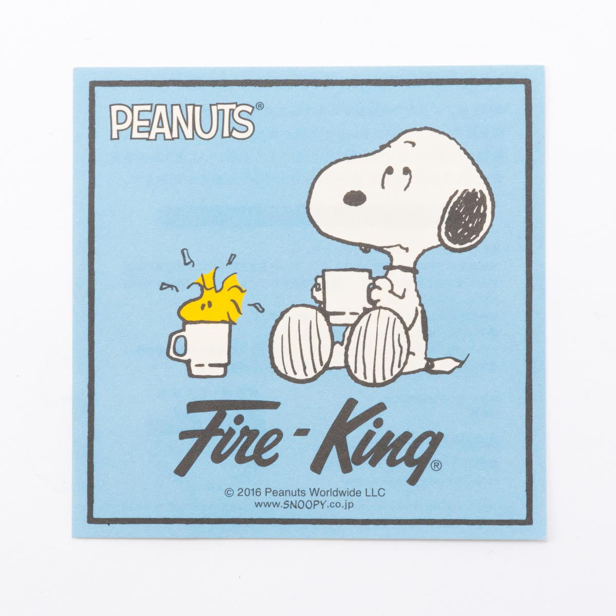 Fire-King スタッキングマグ Peanuts [HOT CHOCOLATE] ライトアイボリー