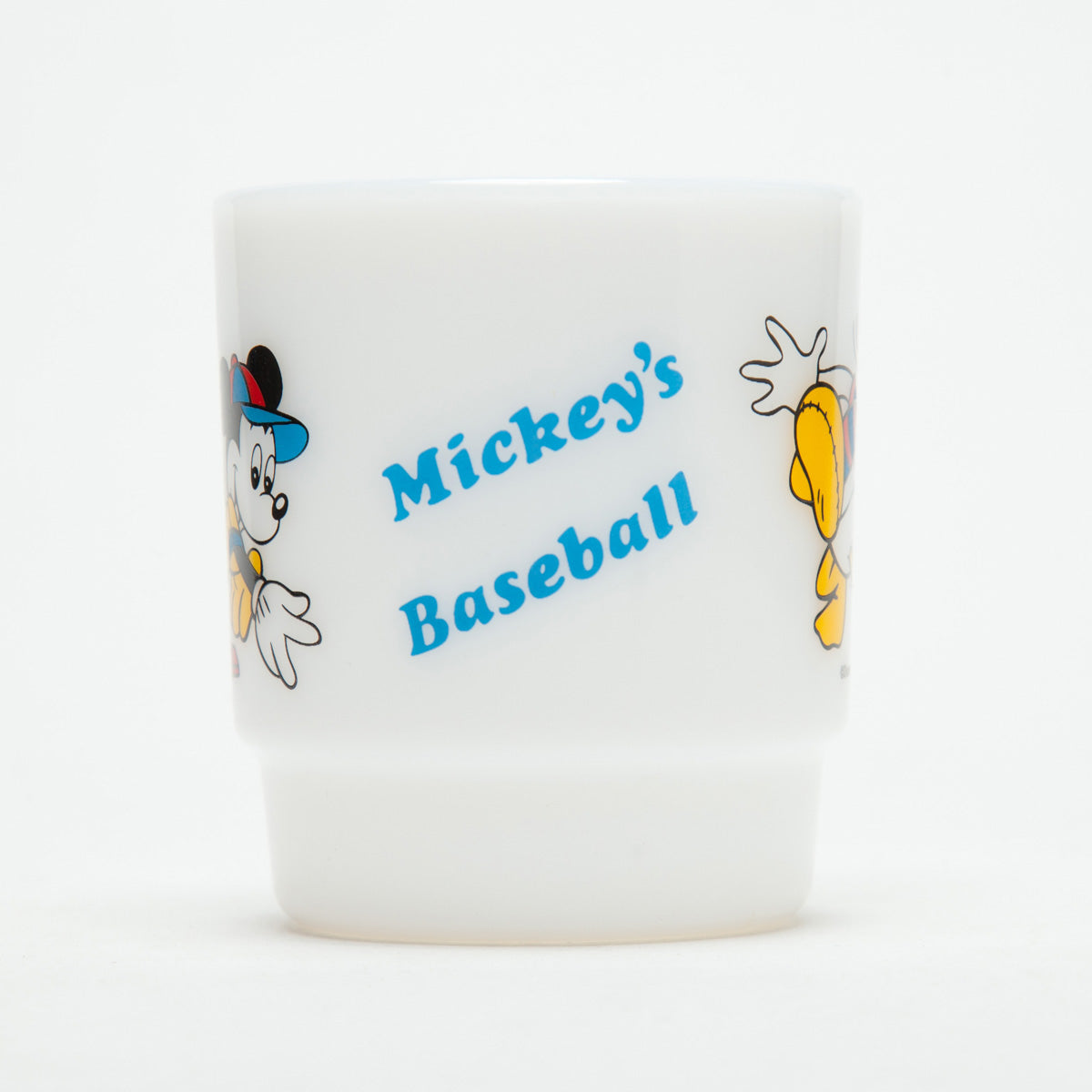 Fire-King スタッキングマグ Disney [Mickey's Baseball]