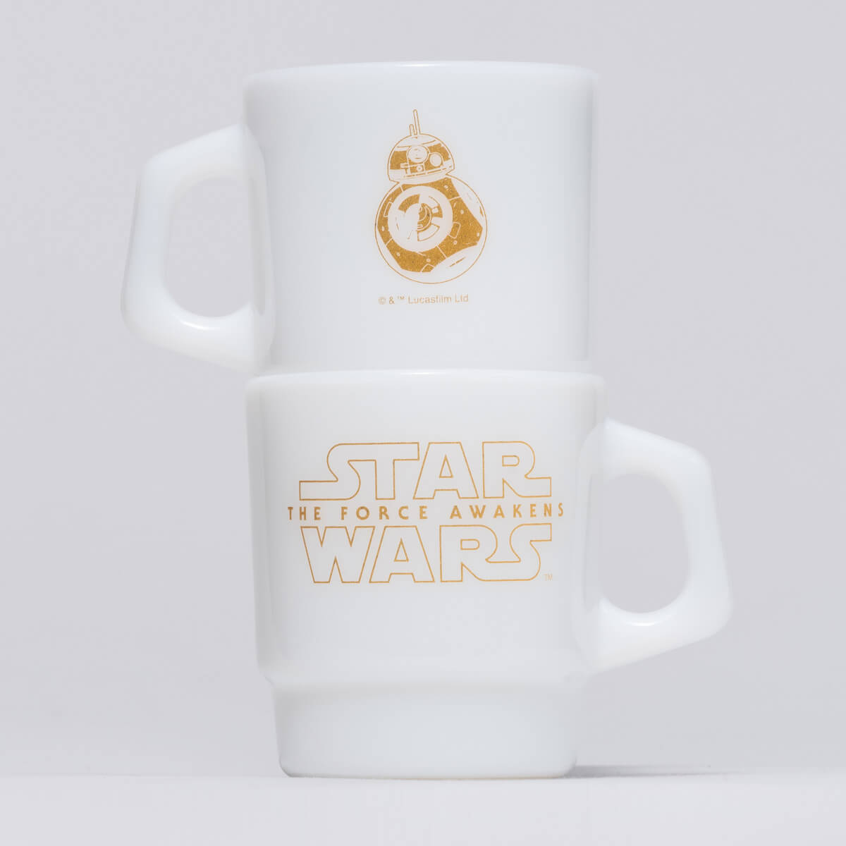 Fire-King スタッキングマグ STAR WARS(TM) [BB-8(TM)] ゴールド