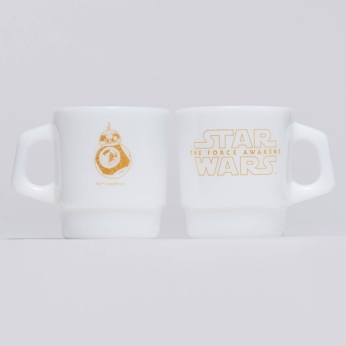 Fire-King スタッキングマグ STAR WARS(TM) [BB-8(TM)] ゴールド