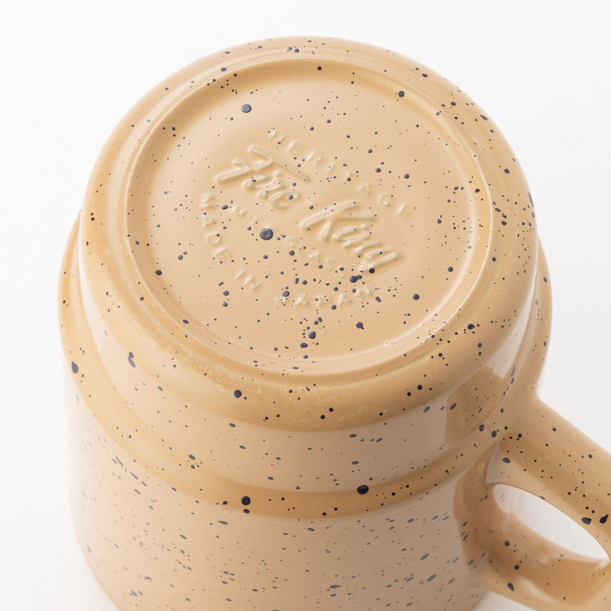 Fire-King スタッキングマグ ジェダイ [白漆/秀衡塗] グラニット