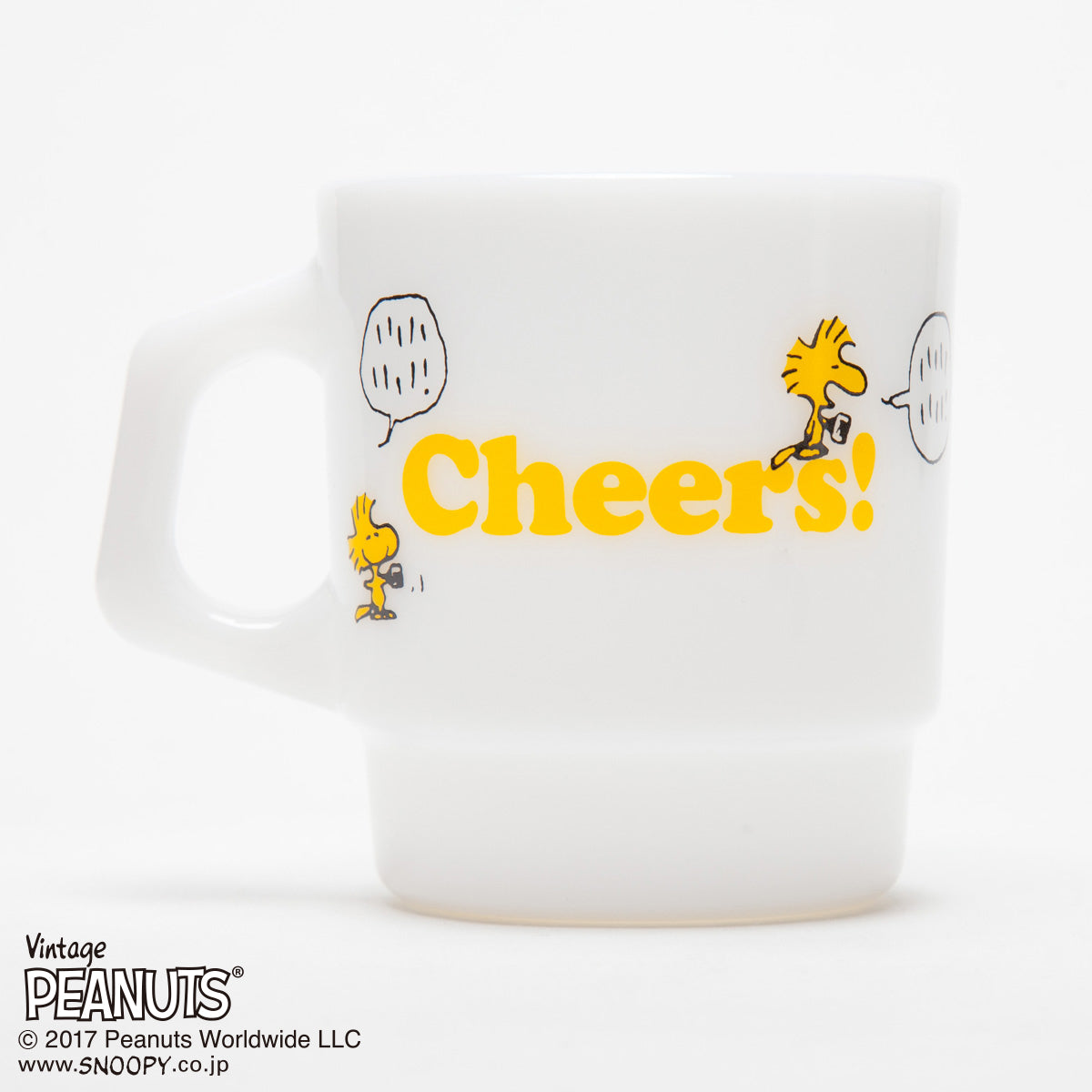 Fire-King スタッキングマグ Peanuts [Cheers!]